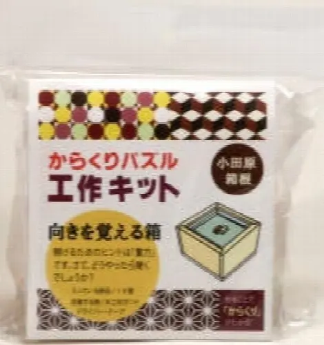 Karakuri Newton Japanese Puzzle Box (Self Assembly Kit) - Image 1