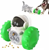 Gesuche Creative Robot Shape Dog and Cat Treat Dispensing Toys,Swing Interactive Chase Toy,Pet Food Leakage Slow Feeder Puzzle Toy,Exercise IQ Improving Roll Toys for Small Dog and Cats