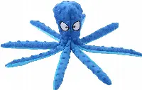 SZDASZ Pet Plush Toy Octopus Shell Dog Puzzle Anti bite Vocal Toy Octopus Blue