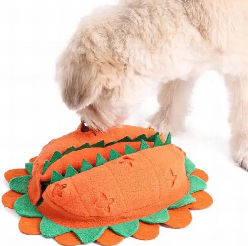 Nandivin Dog Squeaky Snuffle Toy Plush Sniffing Training Toy Interactive Puzzle Toys - Image 1