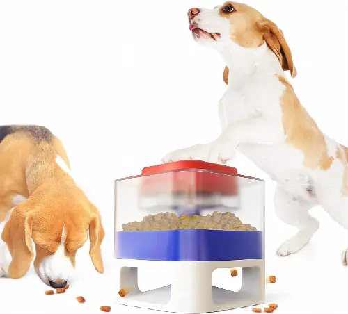 Dog Training Feeder Non Puzzle Feeder Electric Leak Dog Pet Plush Dog Toy Set Big Dog - Image 1