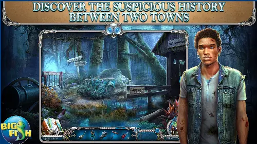 Mystery Trackers: Nightsville Horror - A Hidden Object Adventure (Full) - Image 1