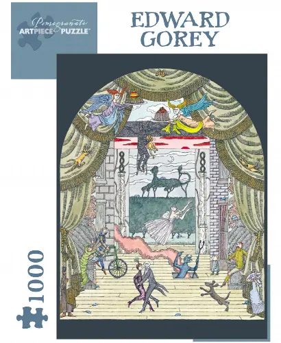 Edward Gorey - Jigsaw Puzzle- 1000 Pieces - Image 1