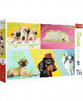 Jigsaw Puzzle Far Out Dogs, 1000 Piece