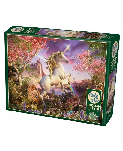 Cobble Hill: Unicorn 1000 Piece Jigsaw Puzzle - Image 1