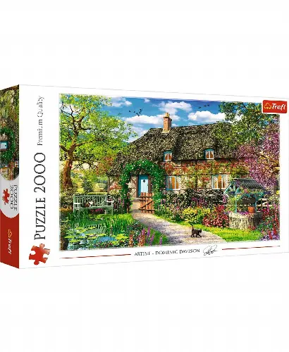 Trefl Jigsaw Puzzle, Country Cottage, 2000 Piece - Image 1