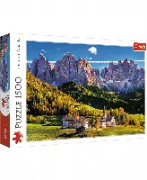 Trefl Jigsaw Puzzle Val di Funes Valley of Dolomites Italy, 1500 Pieces