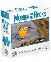 Areyougame Murder On The Rocks Classic Mystery Jigsaw Puzzle - 1000 Piece