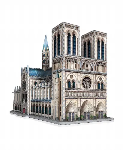 Wrebbit 3D Notre-Dame De Paris 3D Jigsaw Puzzle - Image 1