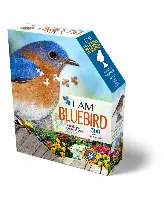 Madd Capp Games - I Am Bluebird - 300 Pieces - Animal Shaped Jigsaw Puzzle