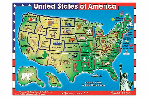 USA Map Sound Puzzle - Image 1