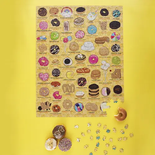 Ridley's Donut Lover's Jigsaw Puzzle - 1000 piece - Image 1