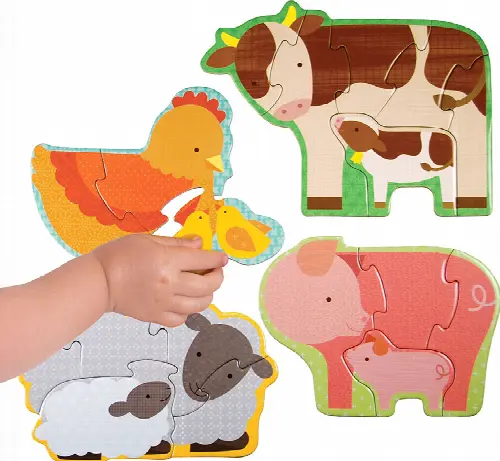 Beginner Puzzle - Farm Babies - Image 1