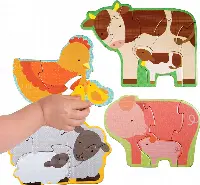 Beginner Puzzle - Farm Babies