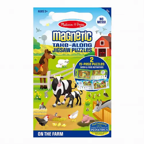 Take Along Magnetic Jigsaw Puzzles - On The Farm - Image 1