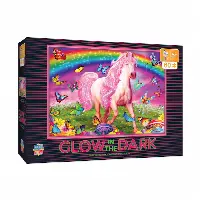 Glow in the Dark Rainbow World Puzzle