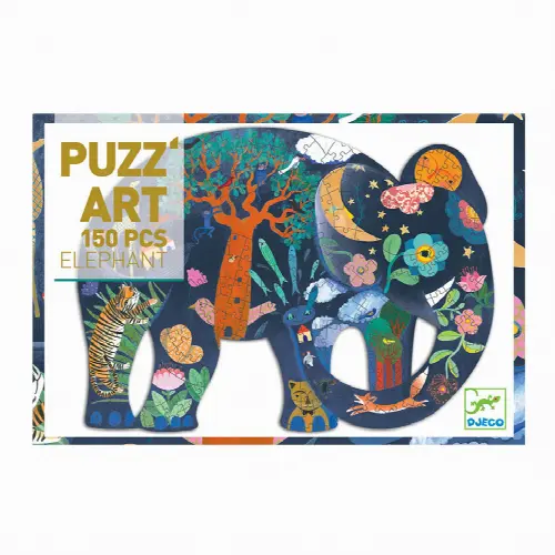 Puzz'Art Elephant - 150 pc - Image 1