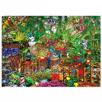 Garden Hideaway 1000 pc Seek & Find Puzzle