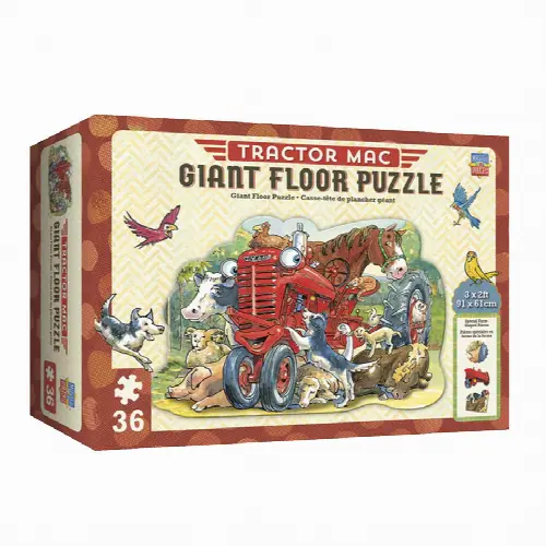 Tractor Mac Giant Floor Puzzle - 36 pc - Image 1