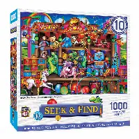 MasterPieces Seek & Find Jigsaw Puzzle - Secret Toy Heaven - 1000 Piece
