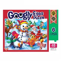 Googly Eyes Christmas Puzzle - 48 pc