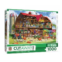 Family Barn Cutaway 1000 pc EZ Grip Puzzle