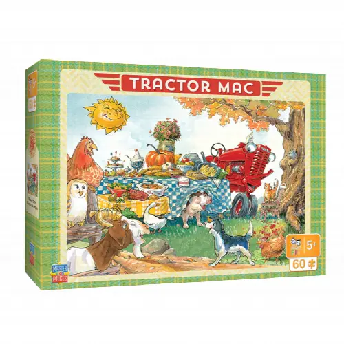 Tractor Mac Dinner Time Puzzle - 60 pc - Image 1