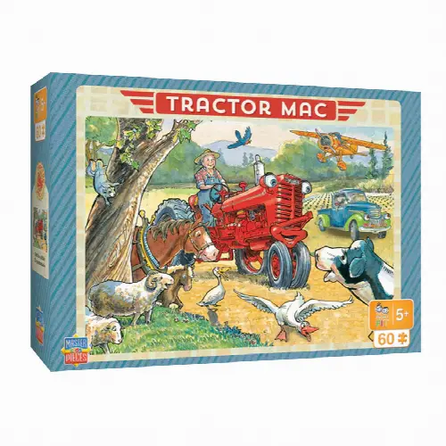 Tractor Mac Out For A Ride Puzzle - 60 pc - Image 1