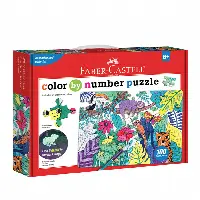 Color By Number Puzzle - Jungle