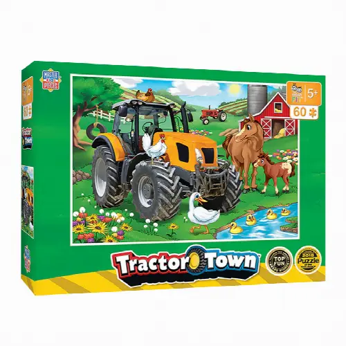 Tractor Town Farmer Miller's Pond - 60 pc - Image 1