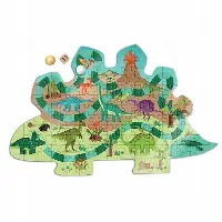 Play-Full Dinosaur Shape Puzzle Game in Suitcase
