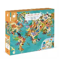 Educational Puzzle The Dinosaurs Jigsaw Puzzle - 200 piece