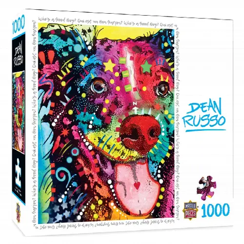 Who's A Good Boy 1000 pc Dean Russo Puzzle - Image 1