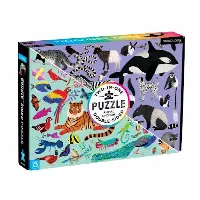 Animal Kingdom 100 Piece Double-Sided Puzzle