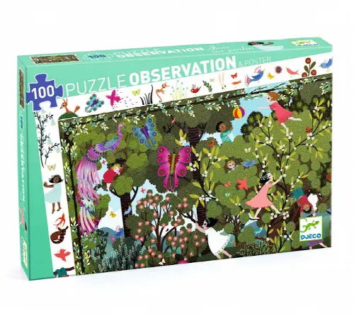 Garden Play Time Observation Puzzle - 100pc - Image 1