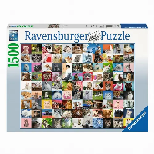 99 Cats 1500 pc Puzzle - Image 1