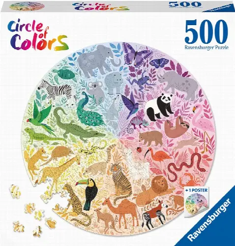 Circle of Colors Animals - 500 pc - Image 1