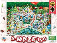 Snow Globe Wonderland A-Maze-Ing 200pc Puzzle