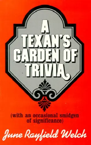 Texan's Garden of Trivia - Image 1