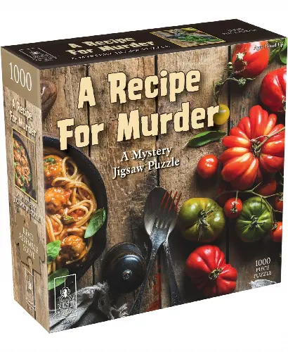 A Recipe for Murder - Mystery Jigsaw Puzzle - Image 1