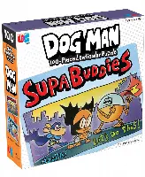 University Games Dog Man Supa Buddies Lenticular Jigsaw Puzzle - 100 Piece