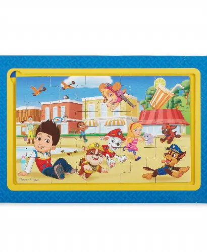 Melissa and Doug Paw Patrol Magnetic Jigsaw Puzzle, Set of 2 - Image 1