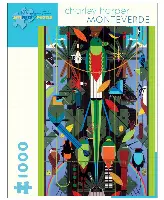 Charley Harper - Monteverde Jigsaw Puzzle- 1000 Pieces