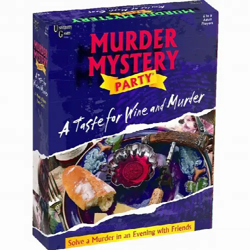 Murder Mystery Party - A Taste for Wine and Murder - Image 1