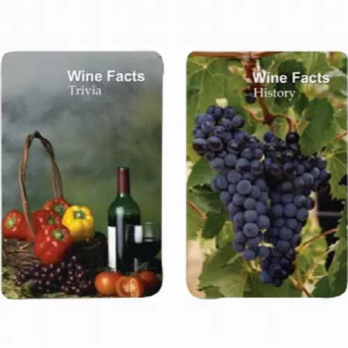 Playing Cards - Wine Facts - Image 1