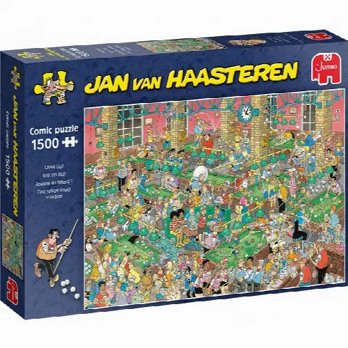 Jan van Haasteren Comic Puzzle - Chalk Up! - Image 1