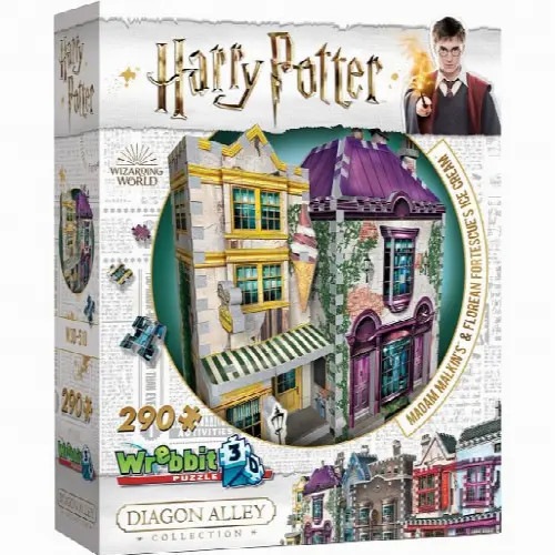 Harry Potter: Madam Malkin's - Wrebbit 3D Jigsaw Puzzle - Image 1