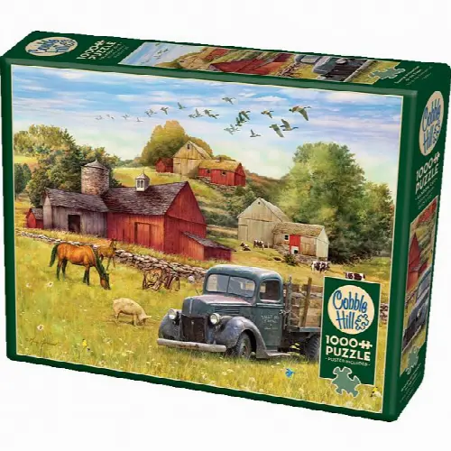 Summer Afternoon on the Farm | Jigsaw - Image 1