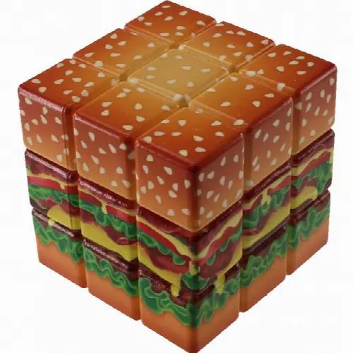 Yummy Cheese Hamburger 3x3x3 Cube (Hungry Collection - Image 1