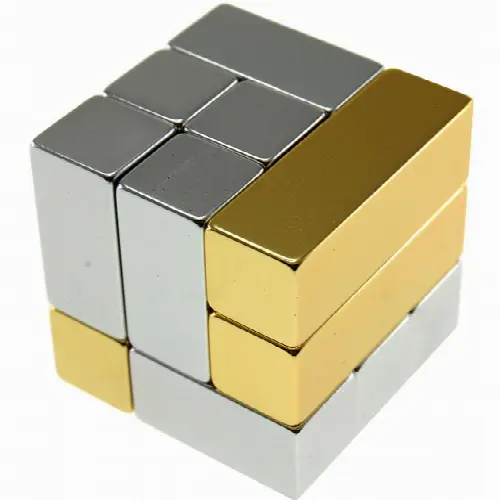 Metal Art: i-Cube - Gold - Image 1